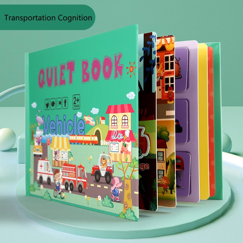 Busy Book - Livro Sensorial para Crianças- SUPER OFERTA APENAS HOJE!